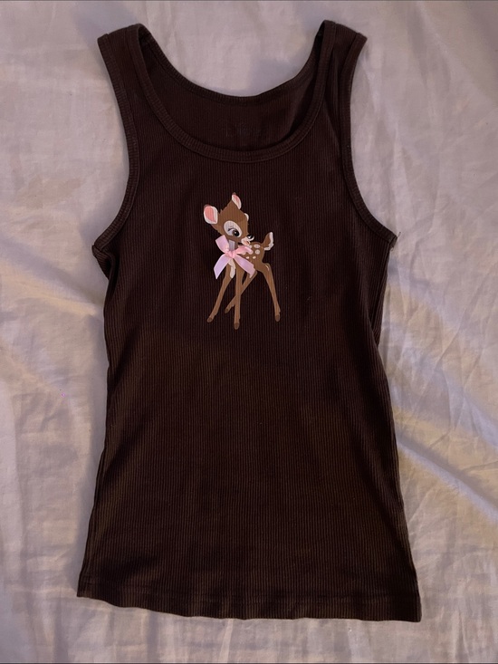 Hot Topic Tops - Disney Bambi Brown Top 🤎
